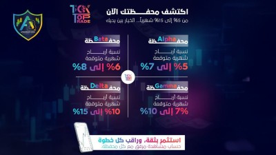 "تيك توب تريد" تطلق برنامج المحافظ المالية بعوائد تصل إلى 15% شهريًا